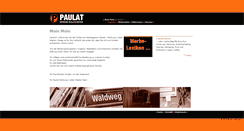 Desktop Screenshot of paulat-werbung.de